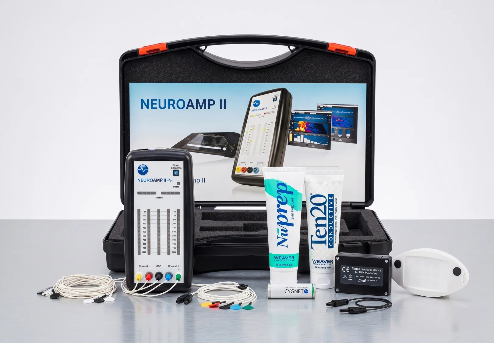 Matériel de neurofeedback thérapeutique Cygnet en affichage pack
